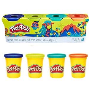Hasbro Play-Doh 4 Pk   New!